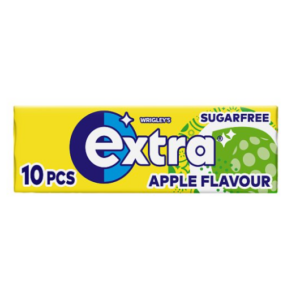 Extra Apple Flavour Sugarfree Chewing Gum 10 pieces (Case of 30)