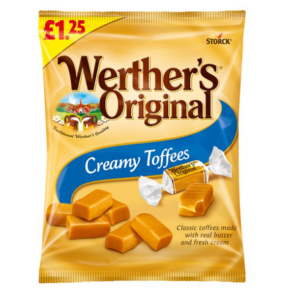 Werther's Original Creamy Toffees 110g x 12