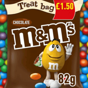 M&M's Milk Chocolate Bites Treat Bag 16x82g
