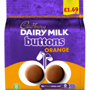 Cadbury Dairy Milk Buttons Orange Chocolate 10x85gm