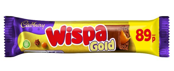 Cadbury Wispa Gold Chocolate Bar 48x48 Gr